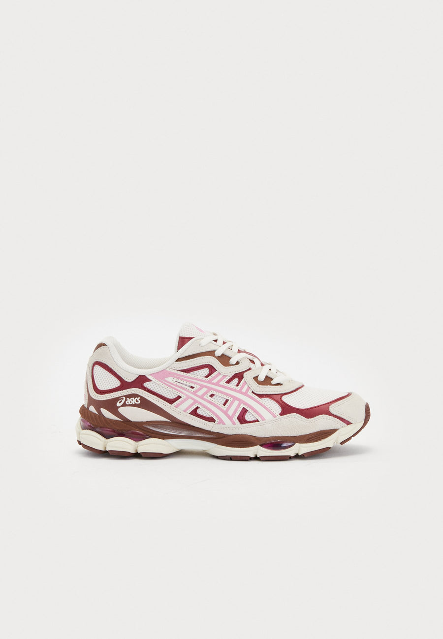 Asics GEL NYC UNISEX - Baskets basses - cream/sweet pink